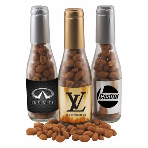 Champagne Bottle - Honey Roasted Peanuts 8" - Table Covers Now