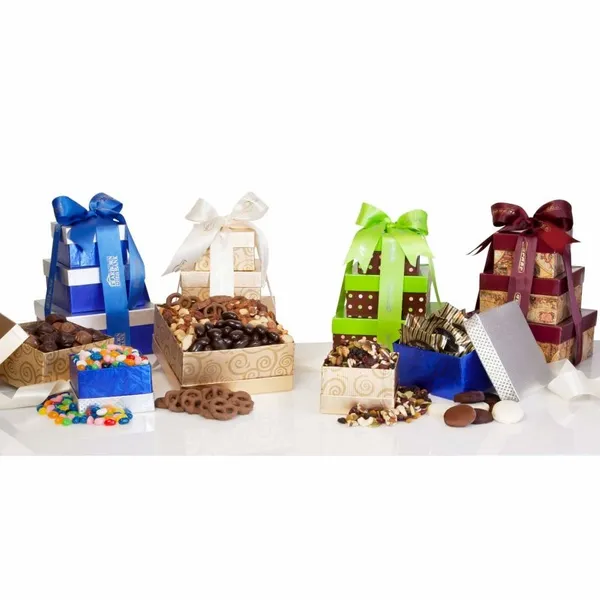 Sweet & Savory Gift Tower - Table Covers Now