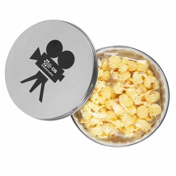 Movie Reel Tin - Butter Popcorn - Custom Aprons Now