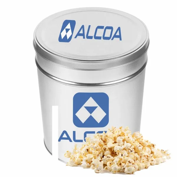 Three and a Half Gallon Popcorn Tin - Butter Popcorn - Custom Aprons Now