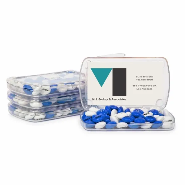1.5 oz. Personalized M&M'S® in DIY Business Card Holder - Custom Aprons Now
