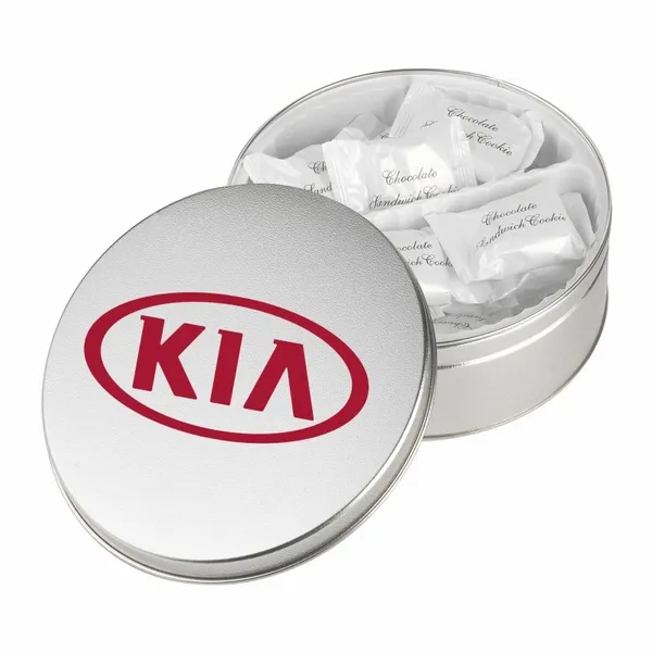 Warm Wishes Tins - Chocolate Covered Sandwich Cookie - Custom Aprons Now