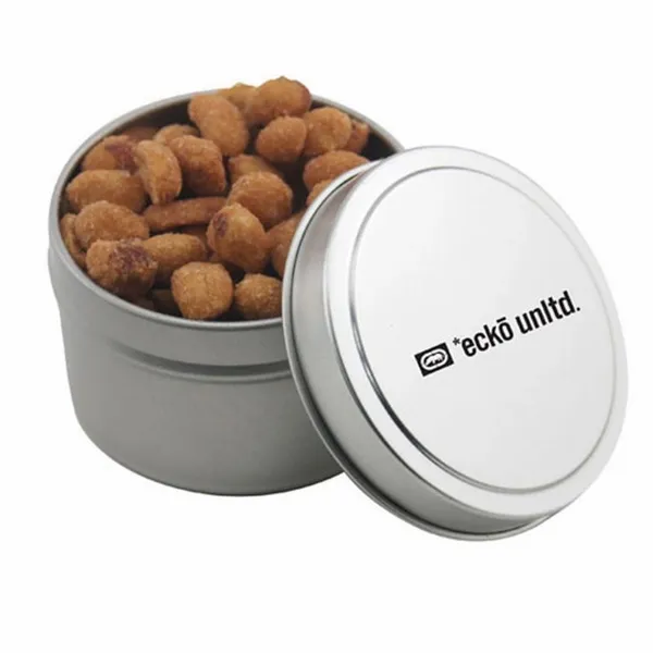 Round Tin with Honey Roasted Peanuts - SBF3100 - Table Covers Now