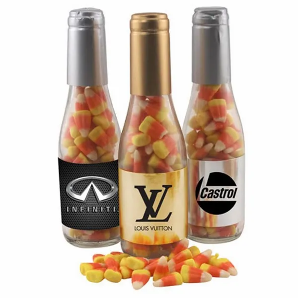 Champagne Bottle w/ Candy Corn 8" - Table Covers Now