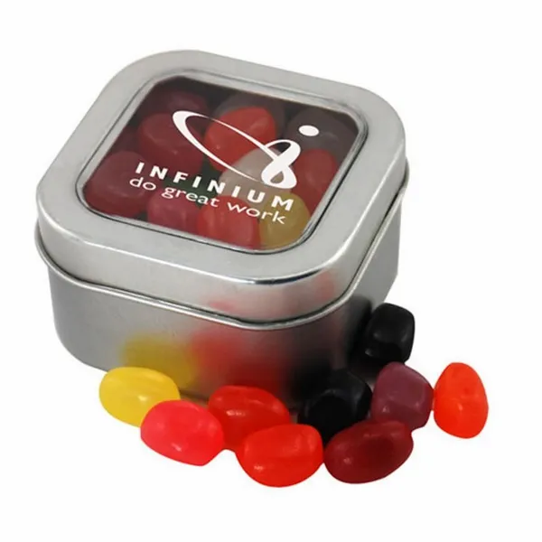 Window Tin with Jelly Beans - SBF2500 - Table Covers Now