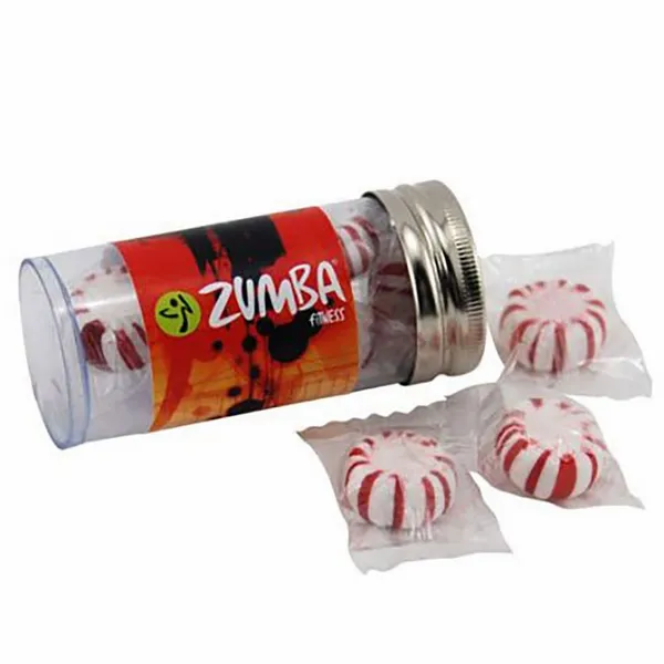 Small 3" Candy Tube with Starlight Mints - Custom Aprons Now