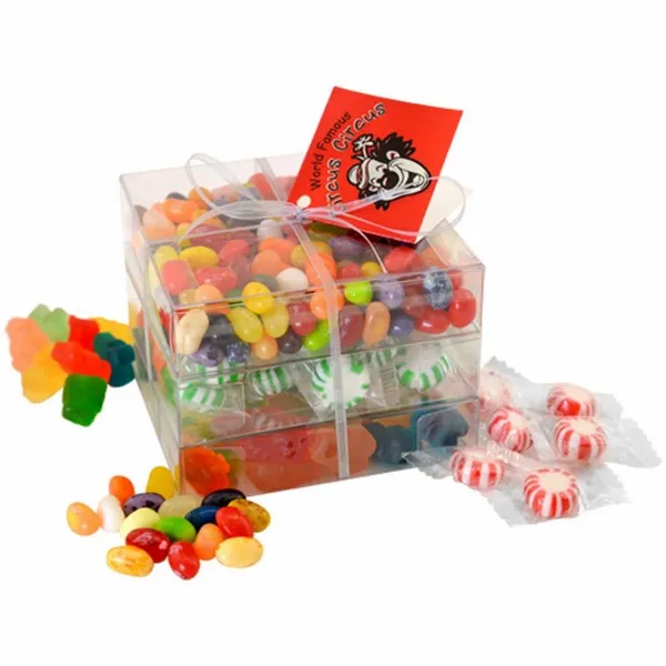 3 Way Candy Stack Acetate Tower - TRB802 - Table Covers Now