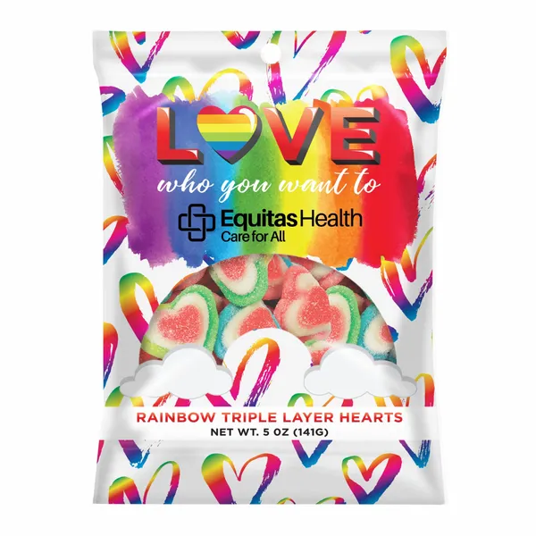 Pride Digibags with Triple Layer Hearts - Table Covers Now
