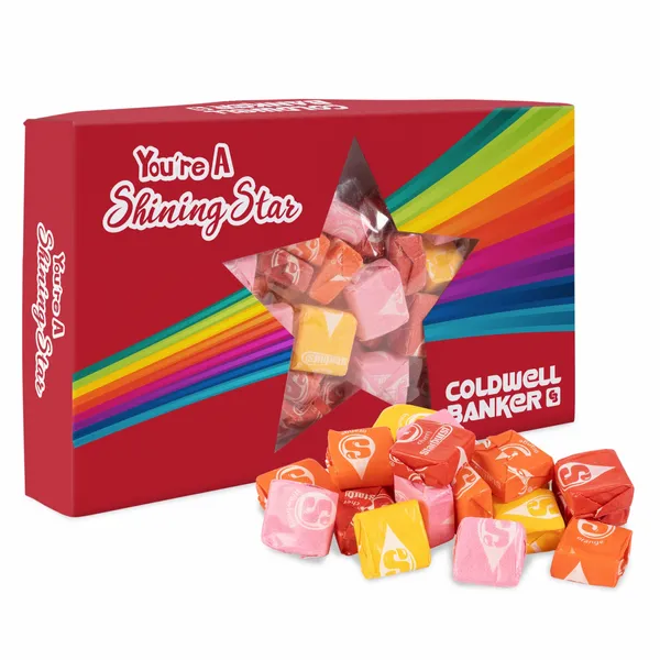 You're a Star Die Cut Box with Starbursts - Custom Aprons Now