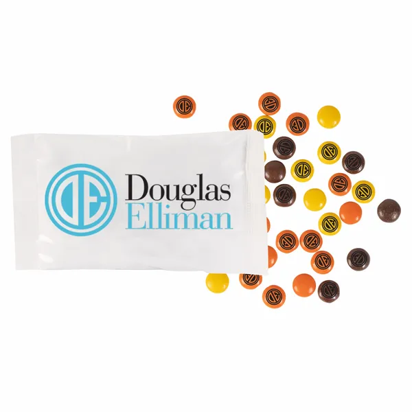 1 oz. Full Color DigiBag™ with Imprinted Reese's Pieces - Custom Aprons Now