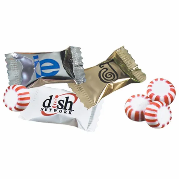 Individually Wrapped Spearmint Flavored Starlight Mints - Table Covers Now