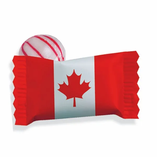 Individual Canadian Peppermint Stock Wrapped Candy - Table Covers Now