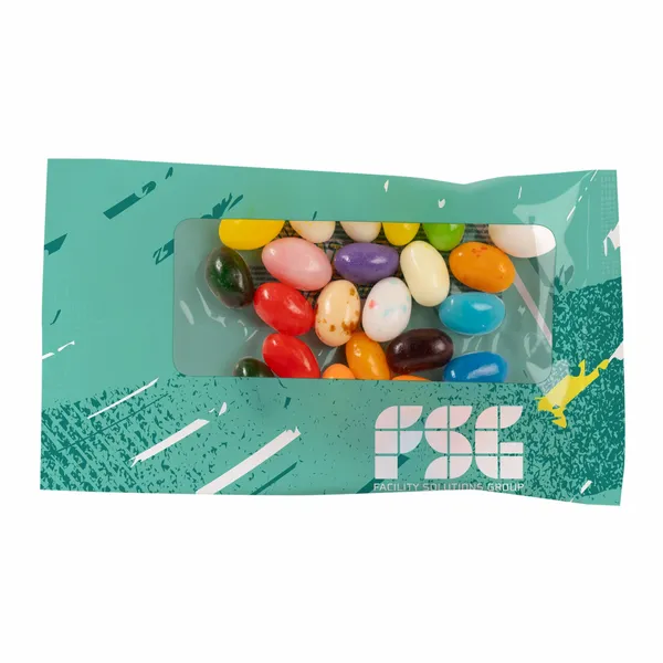 1oz. Full Color DigiBag™ with Gourmet Jelly Beans - Table Covers Now