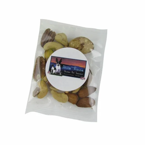 1oz. Goody Bags - Deluxe Mixed Nuts - Custom Aprons Now