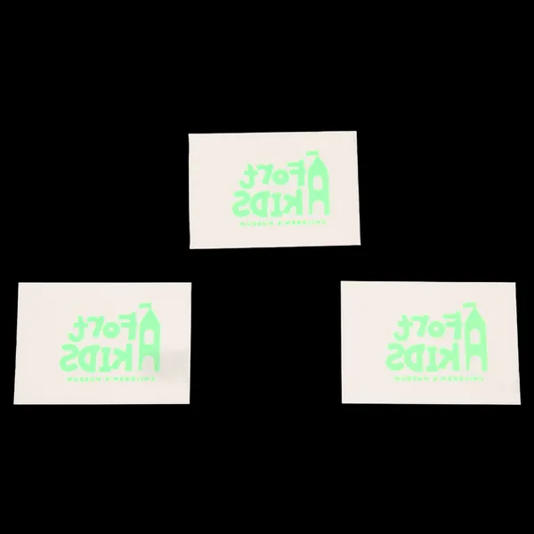 Custom Glow Green Tattoos - Table Covers Now