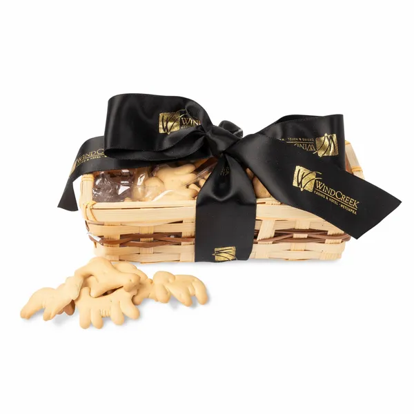 Gift Basket with Animal Crackers - Table Covers Now