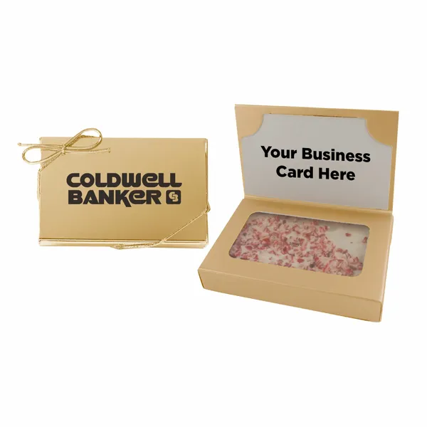 Business Card Box with Peppermint Bark - Table Covers Now