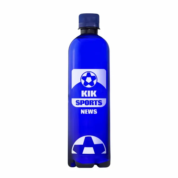 16.9 oz Plastic Bullet Bottle – Screen Printed Custom Water - Custom Aprons Now