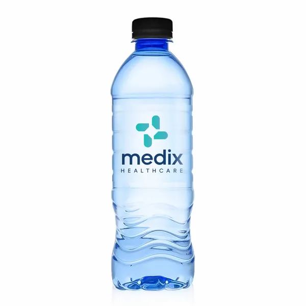 16.9 oz Blue Water Bottle - Table Covers Now