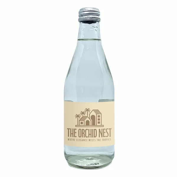 12 oz Glass Water Bottle (GLA12) - Custom Aprons Now