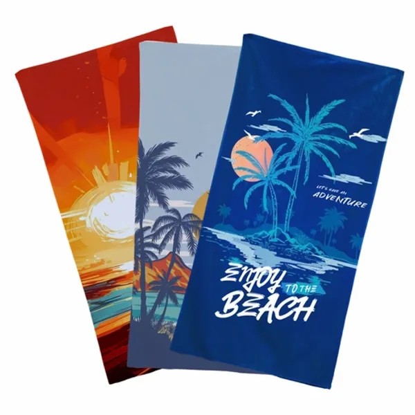 Custom Beach & Pool Towels - Table Covers Now