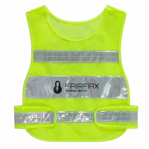 Mesh Reflective Safety Vests - Custom Aprons Now