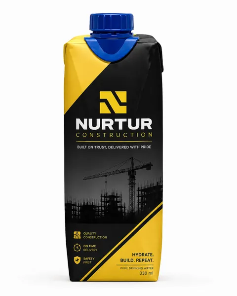 16.9 oz Water Bottle with Aluminum Insulation Inside - Table Covers Now