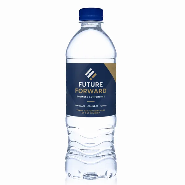 16.9 oz Standard Custom Label Water Bottles - Table Covers Now
