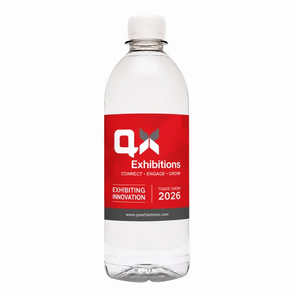 16.9 oz Light Blue Water Bottle - Table Covers Now
