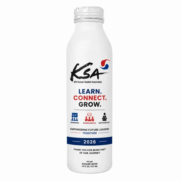 16 oz Aluminum Tall and Skinny Bottle (with a wrap around Label) - Table Covers Now