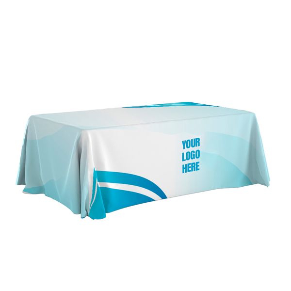 Turqoiuse Cornerd Table Throw - Table Covers Now