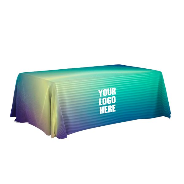 Versatile Custom Table Throws for Trade Show Booths - Table Covers Now
