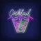 Cocktail Bar Neon - Custom Aprons Now