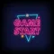 Game Start Neon Sign - Custom Aprons Now