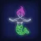 Mermaid Neon Sign - Table Covers Now