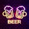 Beer Bar Neon Sign - Custom Aprons Now