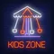 Fun Kids Zone Neon Sign - Custom Aprons Now