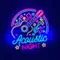 Acoustic Night Party Neon Sign - Custom Aprons Now