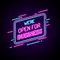 Open For Business Neon Sign - Custom Aprons Now