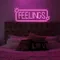 Feelings Neon Sign - Custom Aprons Now