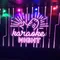 Karaoke Night Neon Sign - Custom Aprons Now