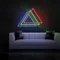Triangles Neon Sign - Custom Aprons Now