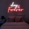 Always And Forever Neon Sign - Custom Aprons Now