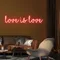 Love Is Love Neon Sign - Custom Aprons Now