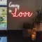 Crazy In Love Neon Sign - Custom Aprons Now
