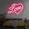 Heart Love Neon Sign - Table Covers Now