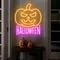 Halloween Neon Sign - Custom Aprons Now