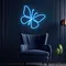 Scribble Butterfly Neon Sign - Custom Aprons Now