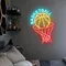 Basketball Neon Sign - Custom Aprons Now