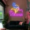 Vikings Neon Sign - Custom Aprons Now